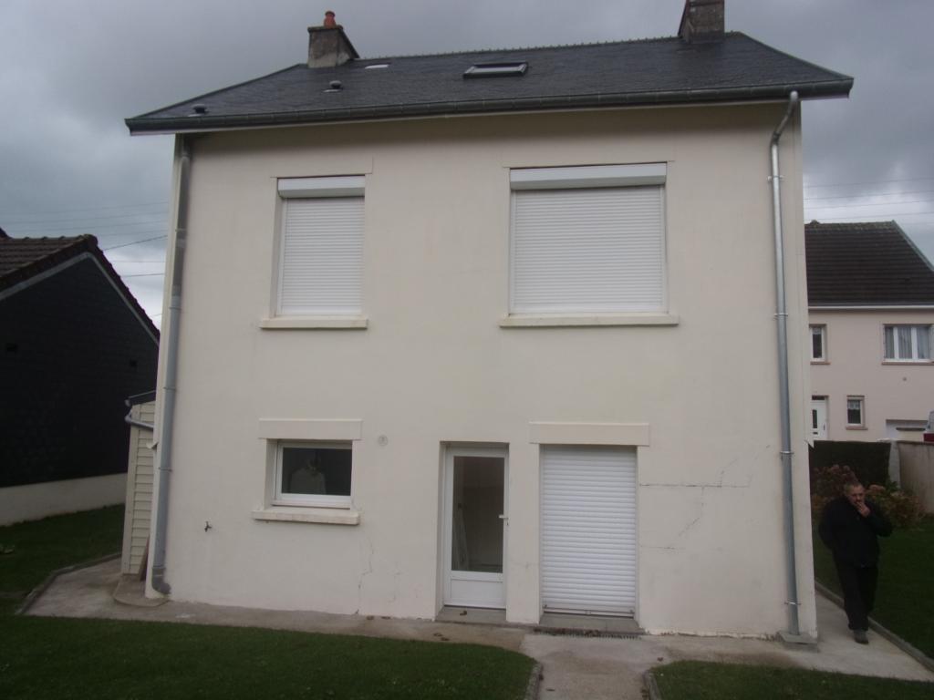 Avant Montage et pose d'une terrasse et portes fentres au premier tage