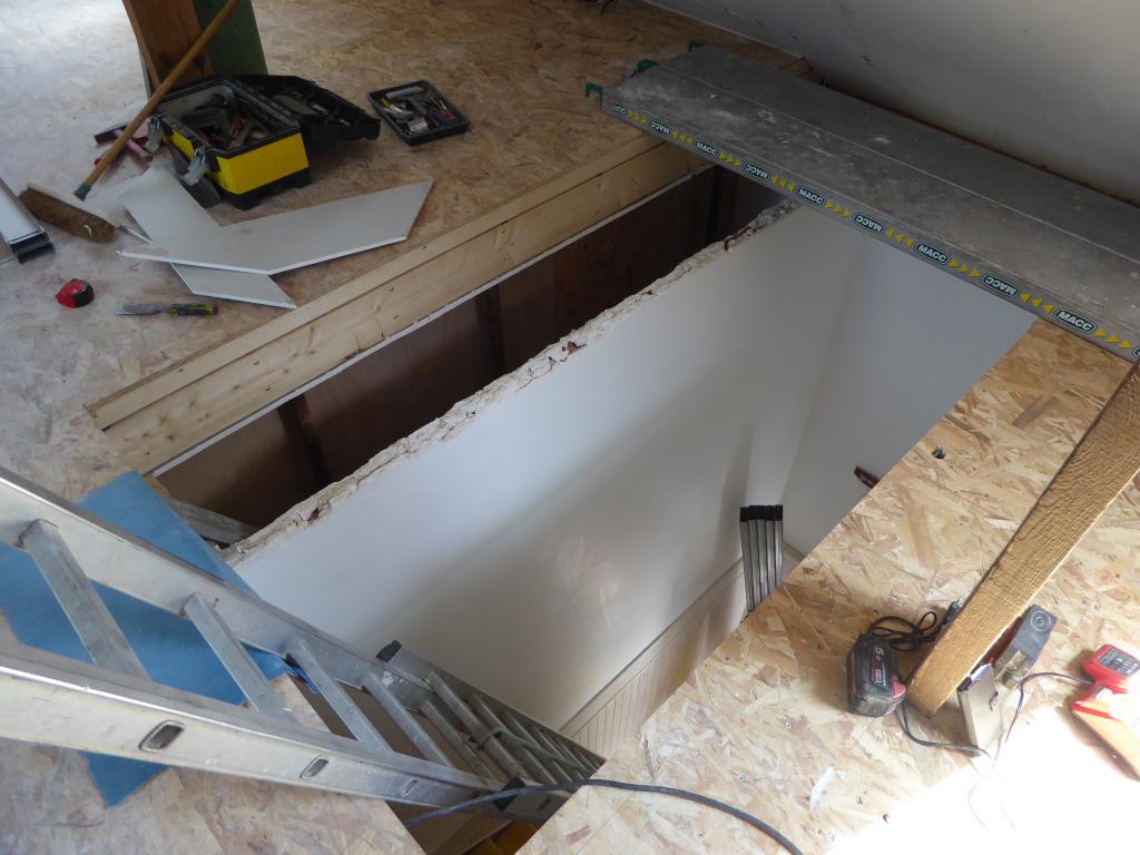 Pendant amnagement de comble