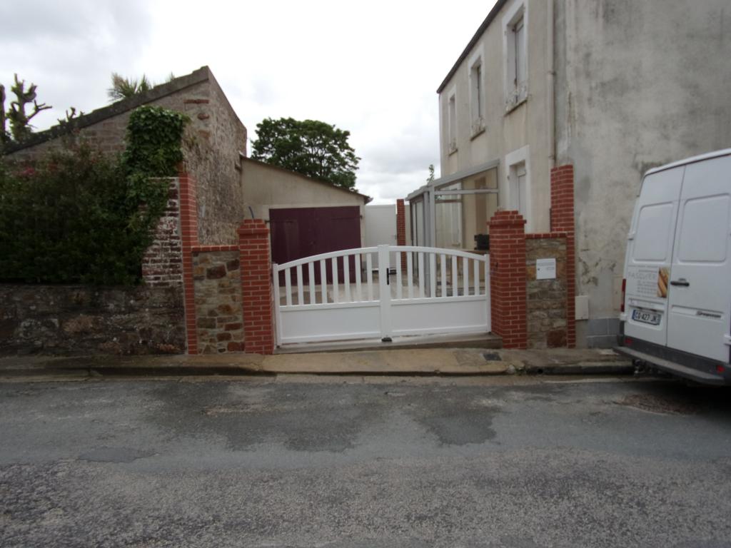 Aprs travaux et pose du portail